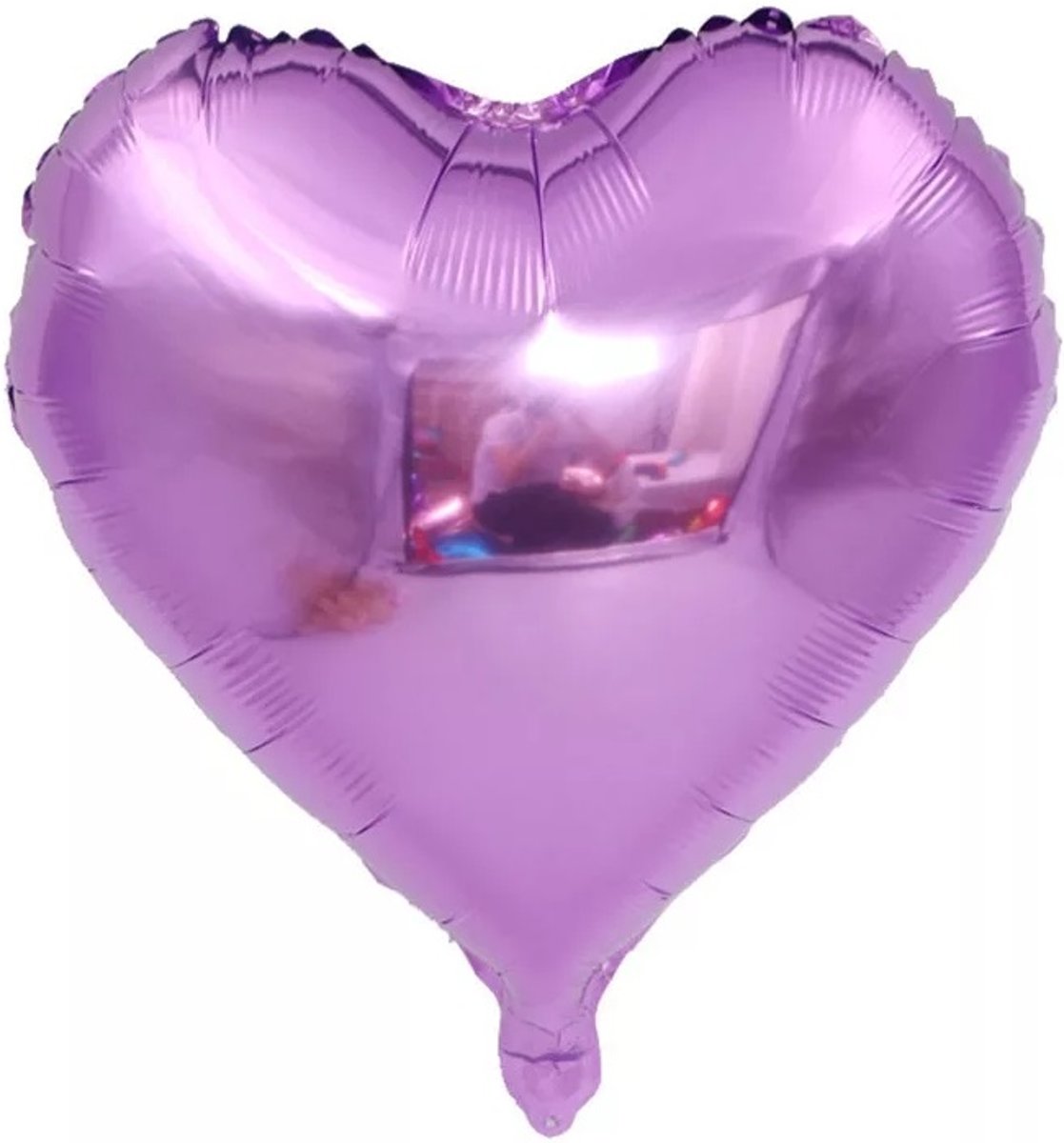 Folieballon hart | Violet | 18 inch | 45 cm | DM-products